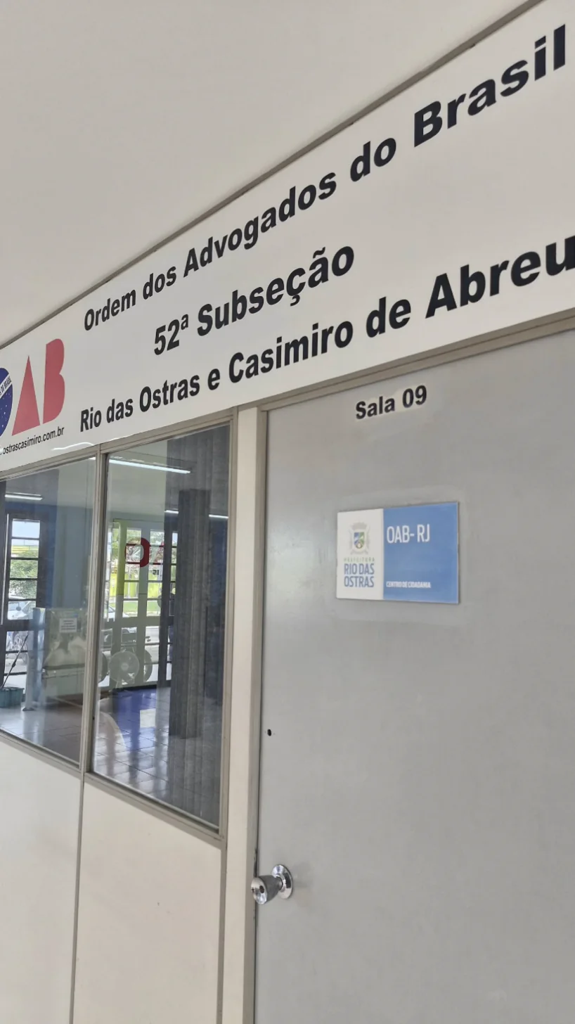 Sala da OAB, 52ª Subseção