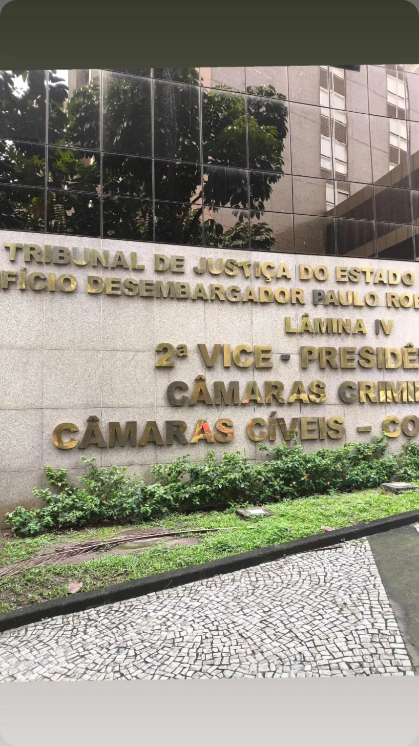 Fachada do Tribunal de Justiça do Rio de Janeiro